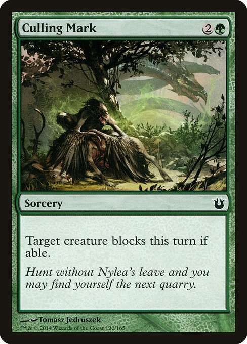 Culling Mark - Born of the Gods #120 Magic: The Gathering card image
