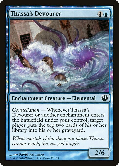 Thassa's Devourer Journey into Nyx Magic: The Gathering card image