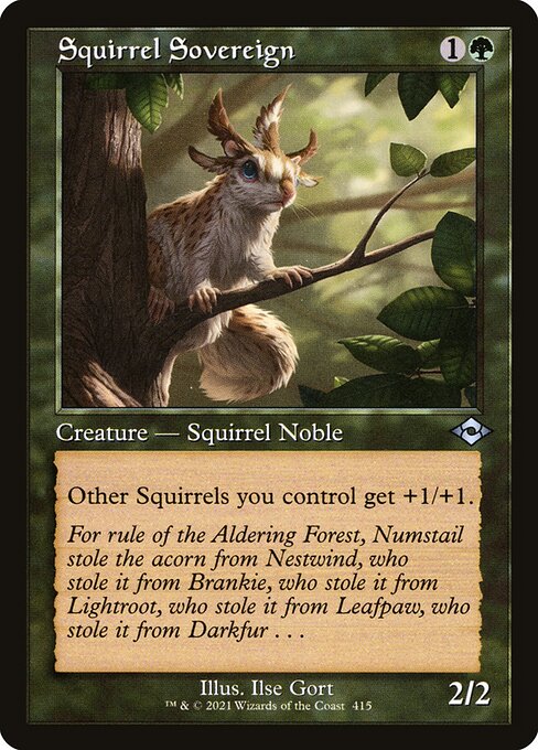 Squirrel Sovereign - Modern Horizons 2 #415