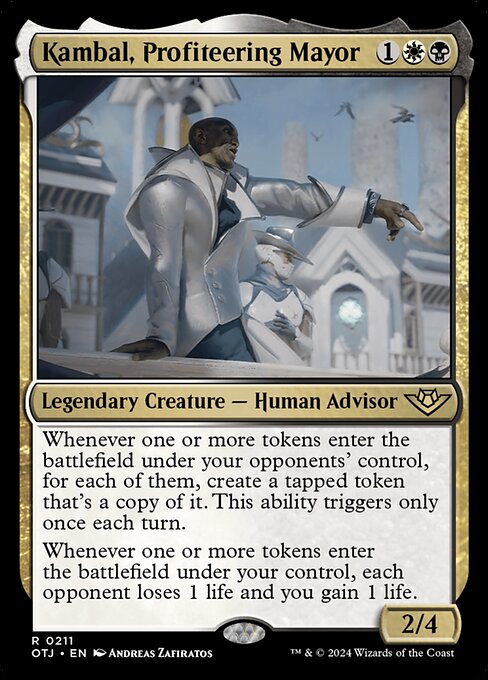 Kambal, Profiteering Mayor - Outlaws of Thunder Junction #211
