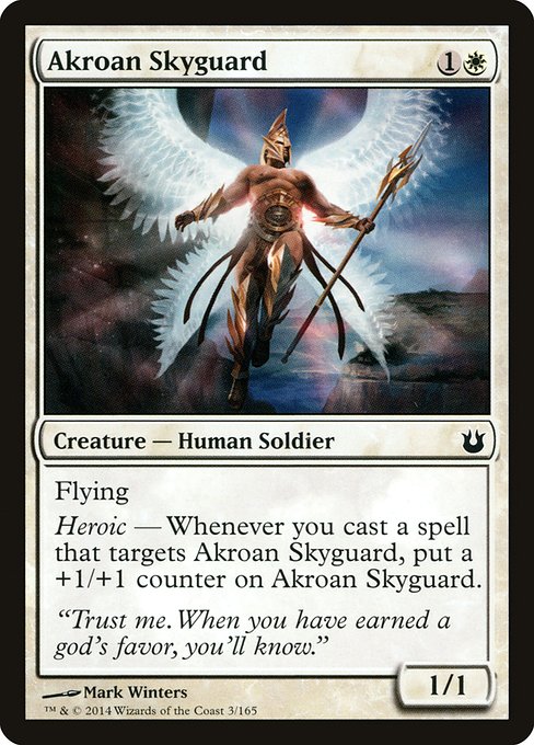 Akroan Skyguard - Born of the Gods #3
