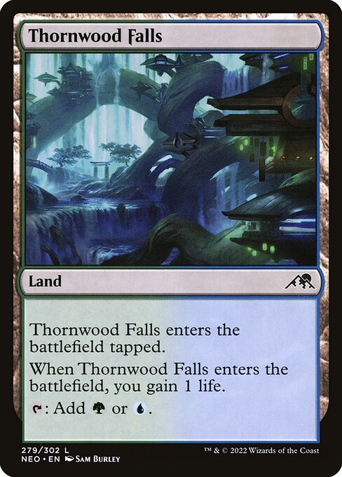 Thornwood Falls - Kamigawa: Neon Dynasty #279