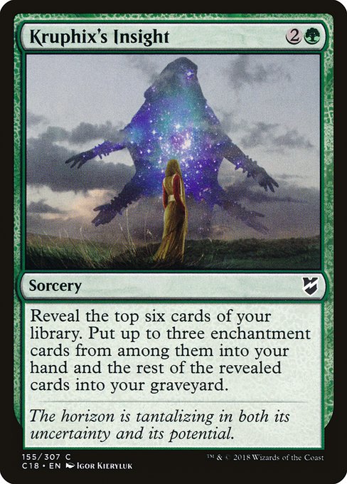 Kruphix's Insight - Commander 2018 #155
