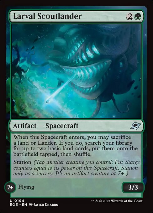 Larval Scoutlander - Edge of Eternities #194