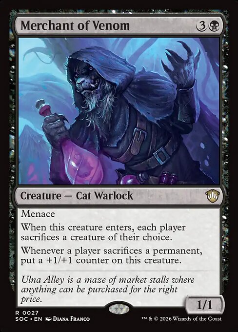 Merchant of Venom - Secrets of Strixhaven Commander #27