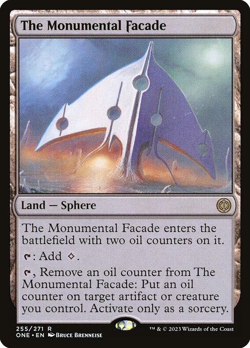 The Monumental Facade - Phyrexia: All Will Be One #255