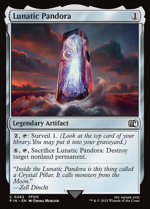 Lunatic Pandora - Final Fantasy #262 Magic: The Gathering card image