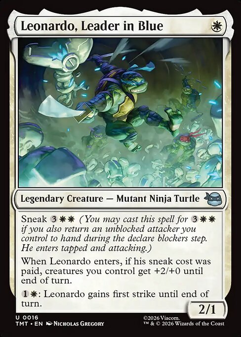 Leonardo, Leader in Blue - Teenage Mutant Ninja Turtles #16