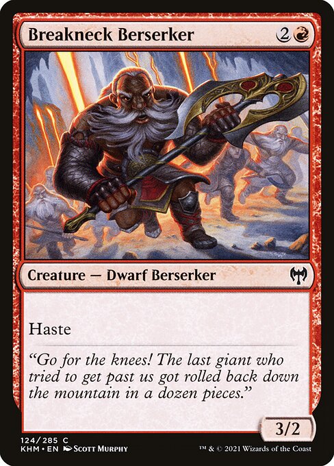 Breakneck Berserker KHM 124