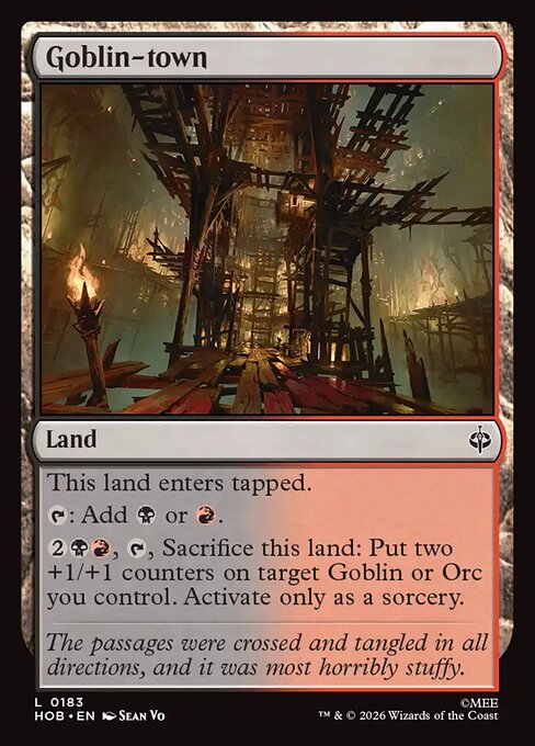 Goblin-town – The Hobbit 183 Foil