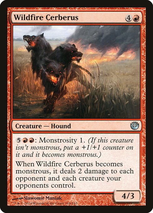 Wildfire Cerberus - Journey into Nyx #116