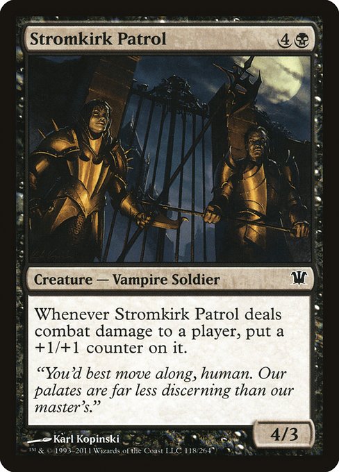 Stromkirk Patrol - Innistrad #118 Magic: The Gathering card image