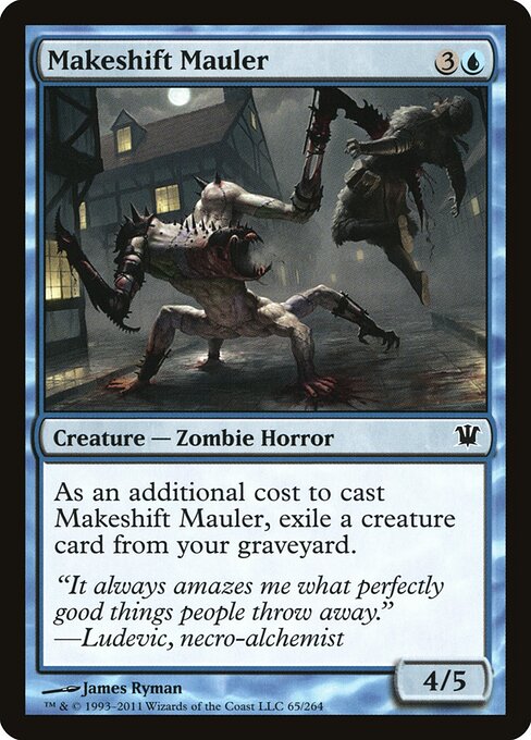 Makeshift Mauler Innistrad Magic: The Gathering card image