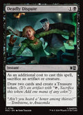 Deadly Dispute Marvel Super Heroes Commander Magic: The Gathering card image