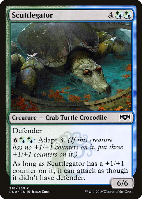 Scuttlegator - Ravnica Allegiance #218