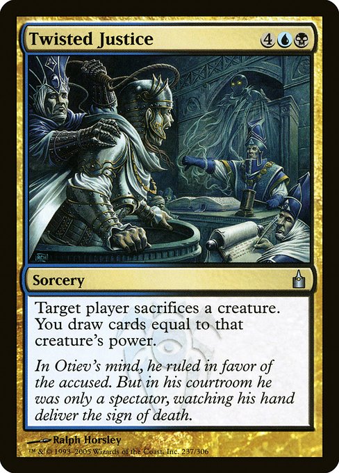 Twisted Justice - Ravnica: City of Guilds #237