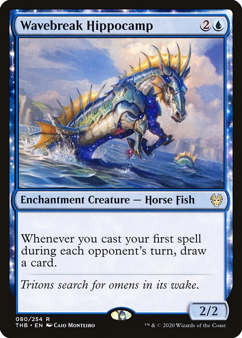 Wavebreak Hippocamp - Theros Beyond Death #80