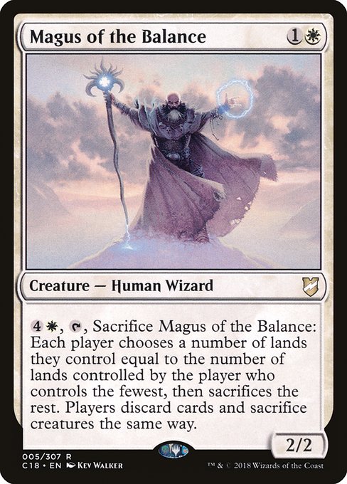 Magus of the Balance - Commander 2018 #5