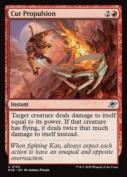 Cut Propulsion - Edge of Eternities #130