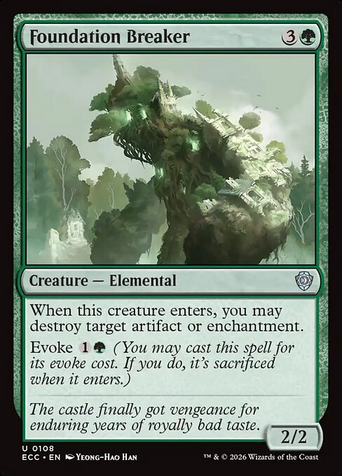 Foundation Breaker - Lorwyn Eclipsed Commander #108