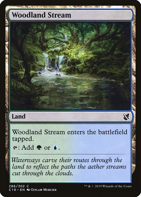 Woodland Stream - Commander 2019 #286
