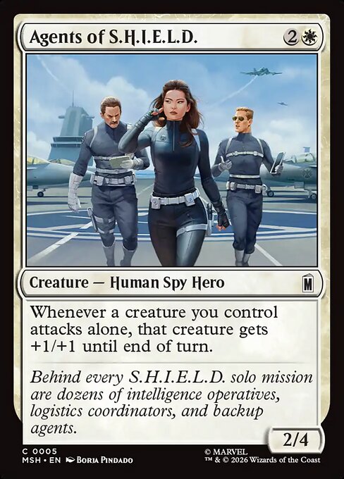 Agents of S.H.I.E.L.D. Marvel Super Heroes Magic: The Gathering card image