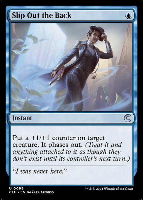 Slip Out the Back - Ravnica: Clue Edition #99