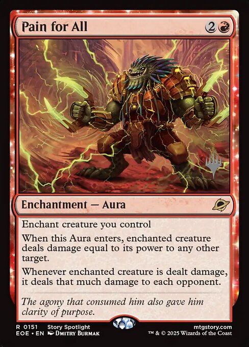 Pain for All Edge of Eternities Promos Magic: The Gathering card image