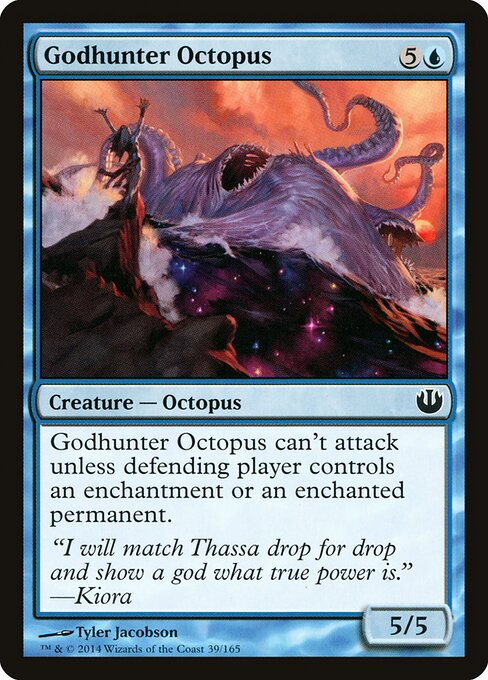 Godhunter Octopus Journey into Nyx Magic: The Gathering card image