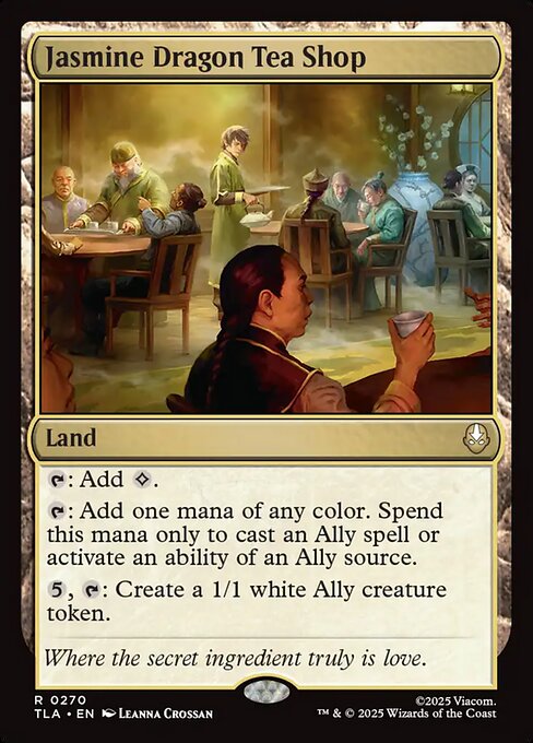 Jasmine Dragon Tea Shop - Avatar: The Last Airbender #270 Magic: The Gathering card image