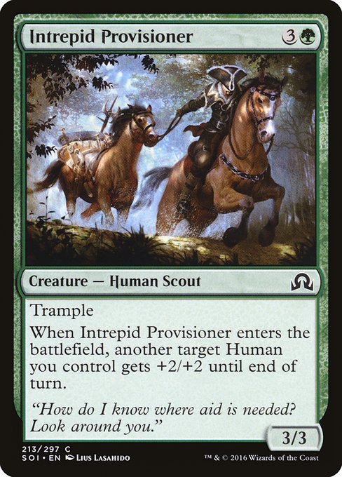 Intrepid Provisioner - Shadows over Innistrad #213