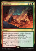 Decimate Final Fantasy Commander Magic: The Gathering card image