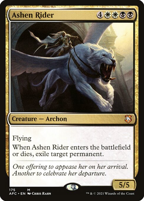 Ashen Rider - Forgotten Realms Commander #175