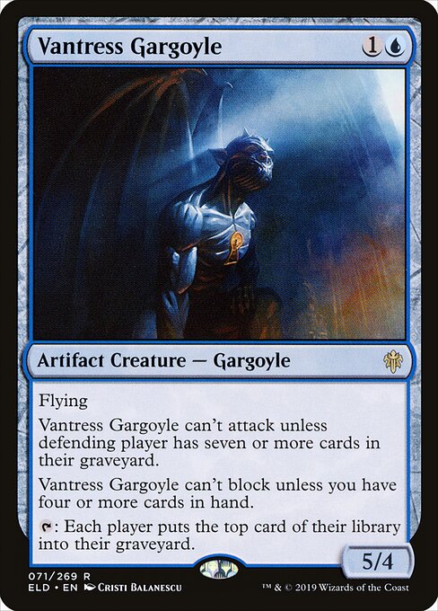 Vantress Gargoyle Throne of Eldraine Magic: The Gathering card image