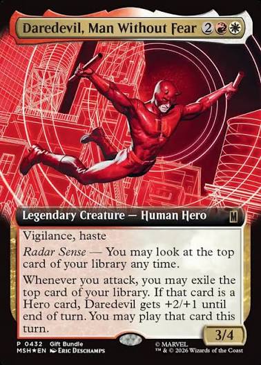 Daredevil, Man Without Fear #432 MSH Foil