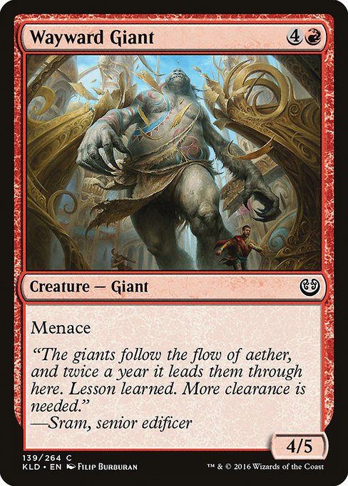 Wayward Giant - Kaladesh #139