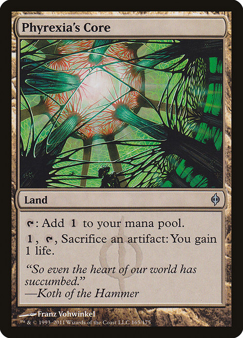 Phyrexia's Core - New Phyrexia #165