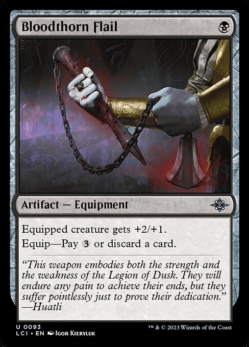 Bloodthorn Flail - The Lost Caverns of Ixalan #93