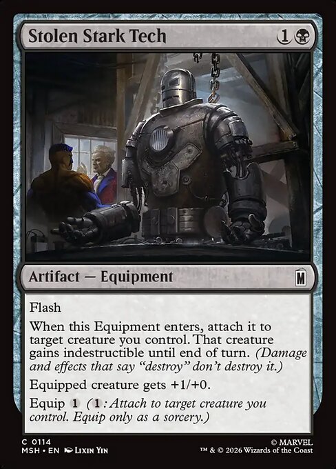 Stolen Stark Tech - Marvel Super Heroes #114 (Foil)