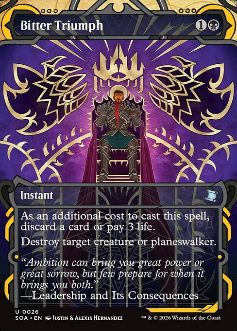Bitter Triumph - Secrets of Strixhaven Mystical Archive #26