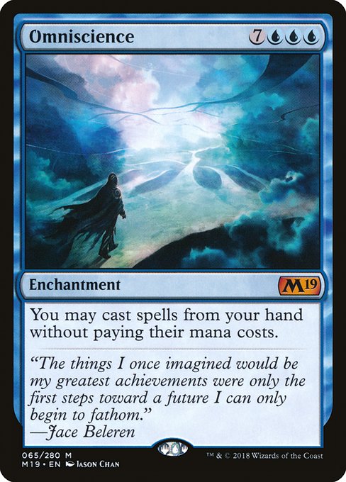 Omniscience - Core Set 2019 #65