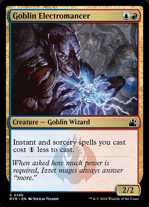 Goblin Electromancer - Ravnica Remastered #186