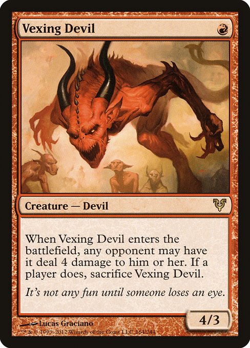 Vexing Devil - Avacyn Restored #164