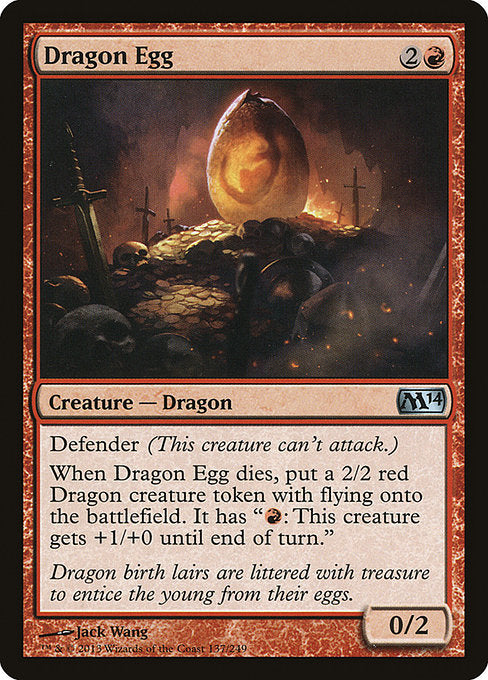 Dragon Egg - Magic 2014 #137