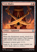 Twin Blades - Avatar: The Last Airbender #157 Magic: The Gathering card image
