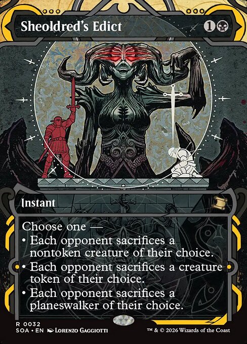 Sheoldred's Edict - Secrets of Strixhaven Mystical Archive #32