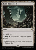 Grim Backwoods - Bloomburrow Commander #309