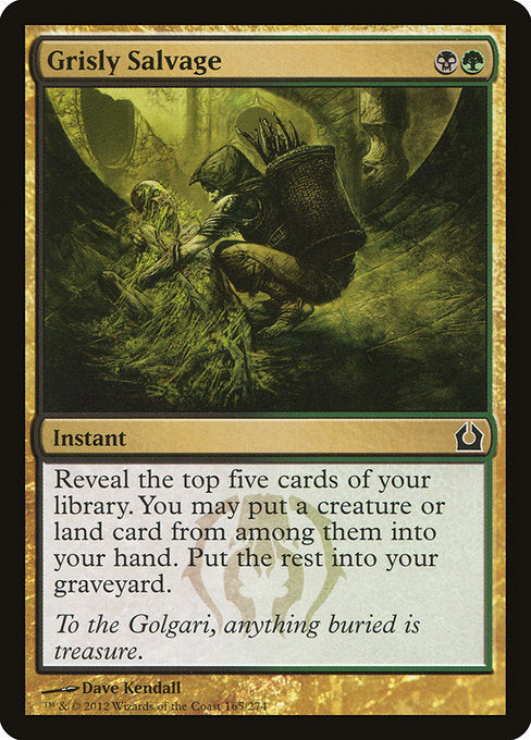 Grisly Salvage - Return to Ravnica #165