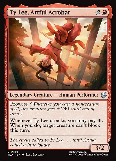Ty Lee, Artful Acrobat - Avatar: The Last Airbender #158