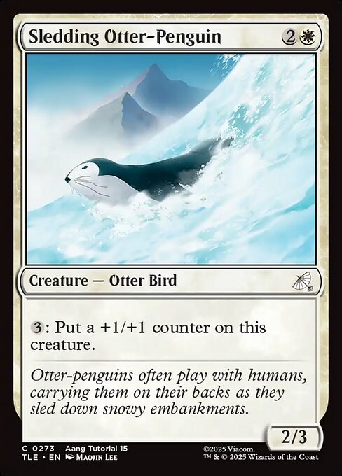 Sledding Otter-Penguin - Avatar: The Last Airbender Eternal #273